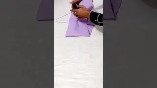 how to fold and hang your pants