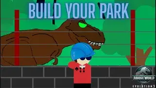 Building my own park  I  Jurassic world Evolution 3