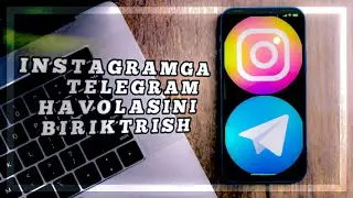 Instagramga telegram havolasini biriktirish