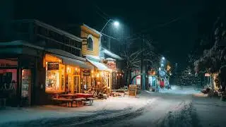 Cozy Winter Jazz Ambience | Vintage Sounds for Holiday Cheer