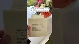 Save this Unique Wedding Idea! #shorts #weddingshorts #wedding
