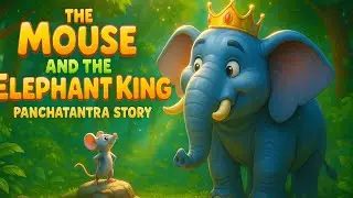 🐭🩶🐘 The Mouse and the Elephant King &ndash; Panchatantra Moral Story for Kids | Chanu&rsquo;s Dream TV