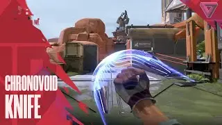 Chronovoid Knife Skin Gameplay (Terminus A Quo Melee) - Valorant ChronoVoid