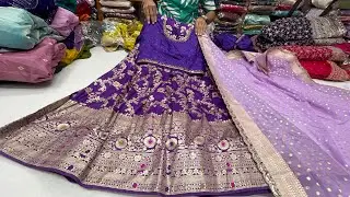 Chickpet Bangalore wholesale price trending lehenga collection single piece courier available 