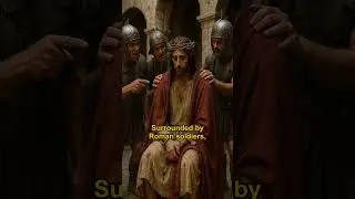 Jesus Crowned with Thorns &ndash; A Cinematic Depiction of Suffering and Sacrifice