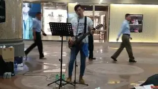 2017-6-29（結他低泣時)全旺角最有才華靚仔Tony