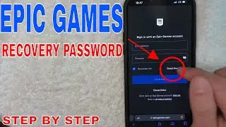 ✅ How To Reset Recover Epic Games Password 🔴