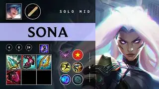 Sona Mid vs Fizz - VN Master Patch 26.03
