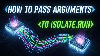 Pass arguments to isolate.run