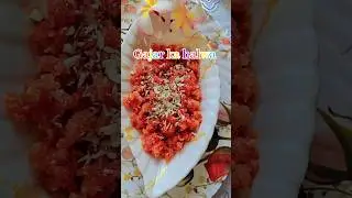 🥕 Gajar ka Halwa (Carrot Halwa)#winter special#trending shorts#sweet food dish#