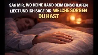 Sag mir wo deine Hand beim einschlafen liegt und ich sage dir welche Sorgen du hast | Louise L. Hay
