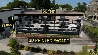 3D Printing a Massive Outdoor Facade