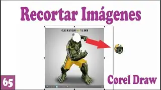 Como RECORTAR IMAGENES en COREL 😎