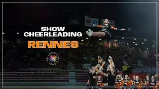 32ème édition du Challenge Ecricome, Rouen 2024 - Show Cheerleading de Rennes 🧡