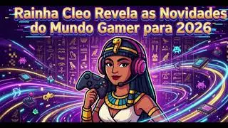 Rainha Cleo Revela as Novidades do Mundo Gamer em 2026 👑🔥 🎮