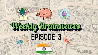 Weekly Current Affairs Quiz | Episode 3 | GK Quiz | India Quiz 🎉❤️