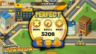 Robbery Bob Chapter 2 Downtown Level 1 To 15 Full Gameplay (3 Stars)