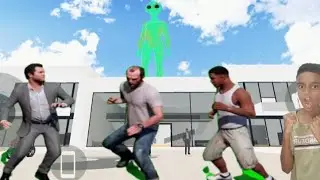 In IBS 3D City the Alien attack short film