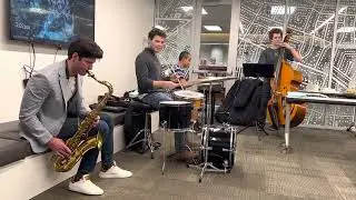 Jazz at Library - &ldquo;The A Train&rdquo; Duke Ellington - Zach Levin, Chris Gulyn, Tyler Pons, Elijah Lester