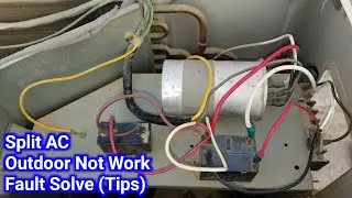 Split ac outdoor unit not working find problem tips in Urdu/Hindi