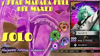 [NxB NV] SAM 34 🔥 7 STAR MADARA SIX PATHS (SO6P MADARA) SOLO MASTER 🔥| Naruto x Boruto Ninja Voltage