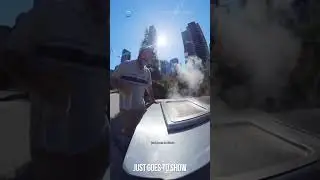 Australian water demonstration fail #shorts #austraila #funny