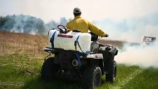 Pheasant Point Burning to Restore Habitat
