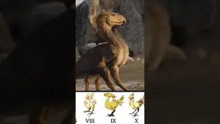 Are Chocobo&rsquo;s REAL? Yes! Meet The Terror Bird! #finalfantasy #chocobo