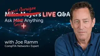 Mike Meyers LIVE Q & A  Wed Oct 20,  2021 2:00 pm CDT