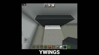 How To Make Decorative Bed In Minecraft | YWINGS #shorts #minecraft #minecraftshorts