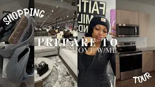 PREPARE TO MOVE W/ME 📦 |￼ Packing, Shopping, +More !