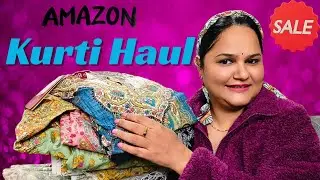 Amazon Latest Design Kurti Haul 70%Off | सुन्दर कुर्ती ही कुर्ती