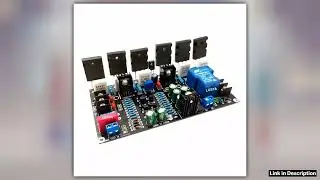 Upgraded Version 300W Mono Power Amplifier 1943 5200 High Power Tube Amp Board With Speaker Protect