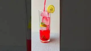 Red Mojito Mocktail Recipe| Easy Mojito Recipe | #drink #mojito #mocktail #classicmojito #juice