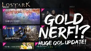 HUGE QOLS? GOLD NERF? - Big QoL Update in Korea server