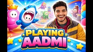 🎉 New Year Special | First Ever Gaming Stream 🎮 | Fall Guys | Playing Aadmi
