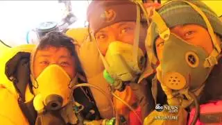 Sano BABU Sunuwar Ultimate Descent  Paragliding off Everest Video- ABC News