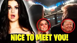Celebrities React to Addison Rae meeting Trump...
