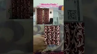 Meesho Curtan✨ #meesho#curtain#homedecor#flipkart#meeshohaul#meeshofinds#trending#shorts#love#cute