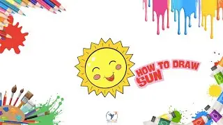 HOW TO DRAW THE SUN!