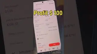 American market 🇺🇸📈profit  $100+ 💯 #stockmarket #ustrade #trading #youtubeshorts #shorts