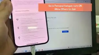 iPhone 14/14 Pro Max:How to Share The Internet Connection to Laptop/PC/Mac Via USB Tethering Hotspot