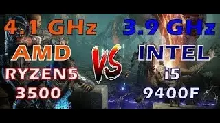 Ryzen5 3500 4.1 GHz vs Intel i5 9400F 3.9 GHz | |