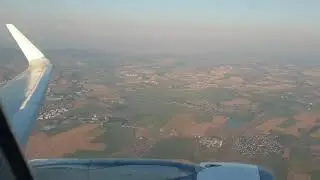 Flight Sofia to Varna, Bulgaria air A320-214. August 2021