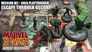 Marvel Zombies: Heroes' Resistance Solo Playthrough - Escape Through Oscorp