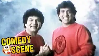 Govinda Doing Dilip Kumar Mimicry | Comedy Scene | Paap Ka Ant | Govinda, Madhuri Dixit | HD