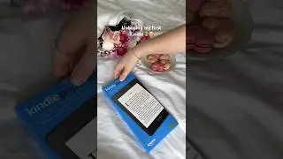 Kindle unboxing ✨📚 #ebook #kindle #kindlebooks #unboxing #unpacking
