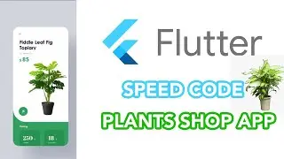 Flutter Plant's Shopping Application UI [ Price View Activity ] | Speed Code