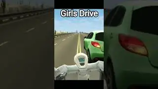 Boys' V/s Girls Drive !! #shorts #youtubeshorts #rider