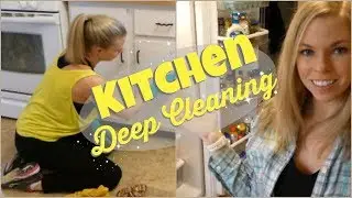 ✨CLEAN WITH ME 2018 | SPRING CLEANING MOTIVATION ✨ KITCHEN DEEP CLEANING